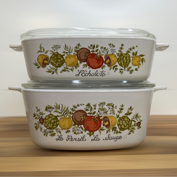 7 pc Vintage Corning ware spice of life set - Picture 4 of 13